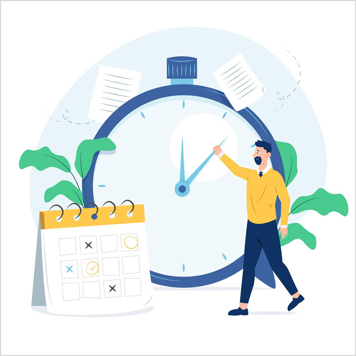 Managing time with tasks