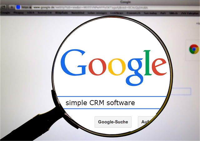 Search simple CRM software