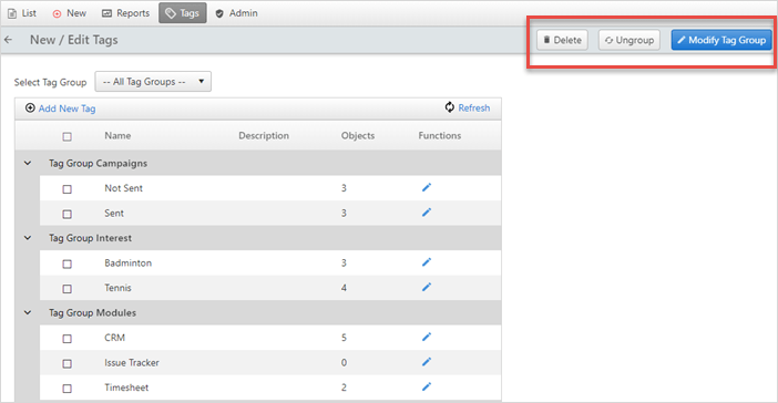 competitors modify tag