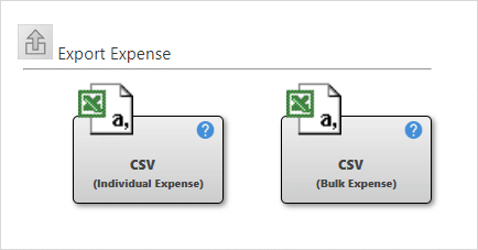 expenses export