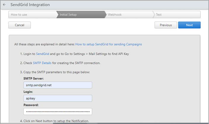 officeclip smtp parameters