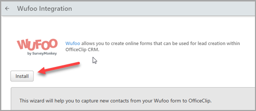 install wufoo