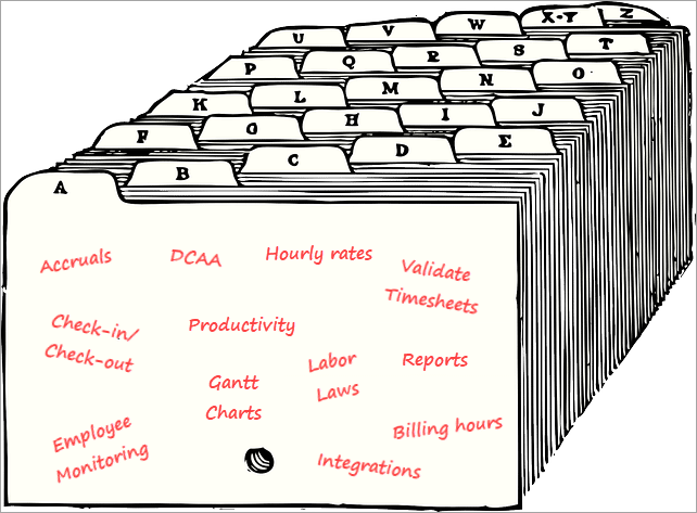 timesheet-glossary-terms