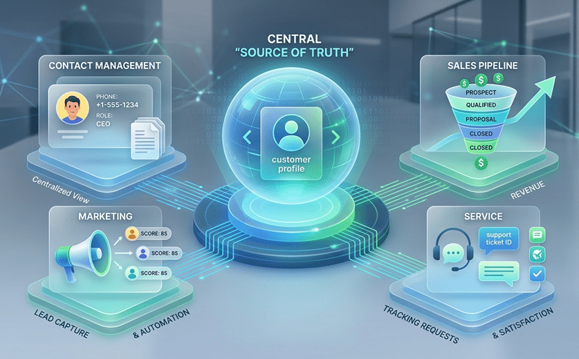 CRM source of truth